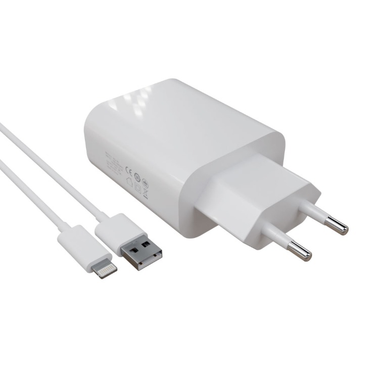 AG-10 12W QC3 Şarj Aleti USB to Lightining
