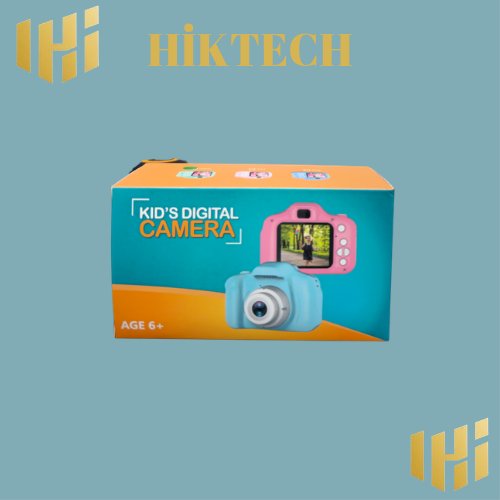Kompakt Çocuk Dijital Fotoğraf Makinesi – 6+ Yaş İçin Eğitici Mini Video Kamera – HD Çekim ve Ergonomik Tasarım