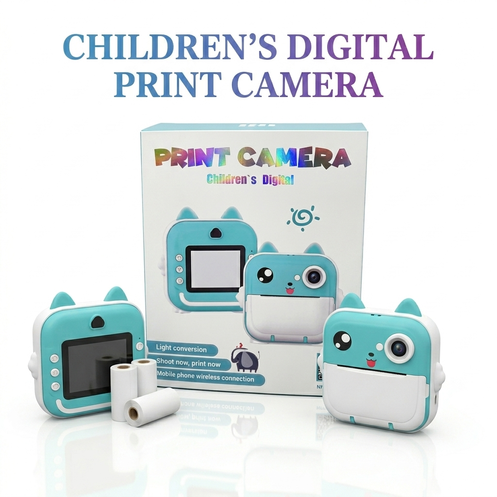 Print Camera – Anında Baskı Özellikli, WiFi Bağlantılı Ve 1080P Full HD