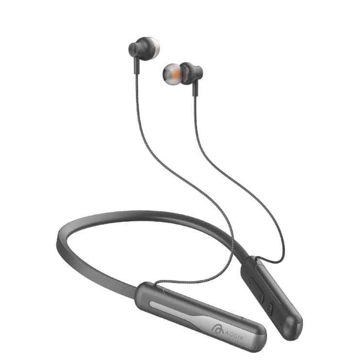 AGGIY Boyun Askılı Bluetooth Kulaklık | Mıknatıslı Uçlar & Uzun Pil Ömrü