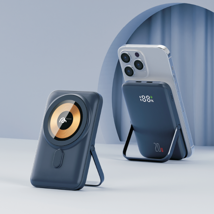 MagSafe Uyumlu Kablosuz Powerbank – 10000 mAh / 20W / LED Göstergeli