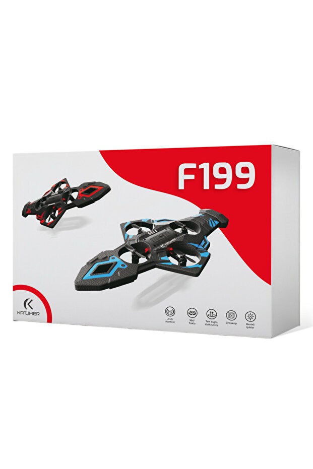 Uzaktan Kumandalı Bilekten Kontrol Edilebilir Drone Uçak